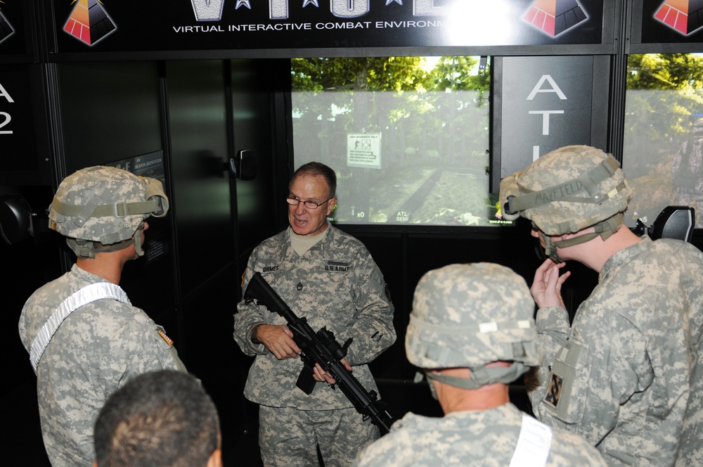 OSW 2014 Virtual Interactive Combat Environment training