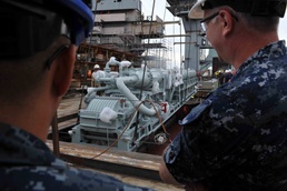 Lincoln completes RCOH milestone: Reinstalls arresting gear engines