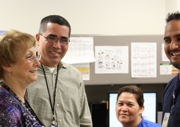 A Soldier and a nurse