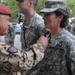 OSW 2014 Col. Kotulich receives Gold German Armed Forces Proficiency Badge
