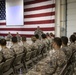 Army National Guard Command Sergeant Major speaks at Warrior Leader Course graduation
