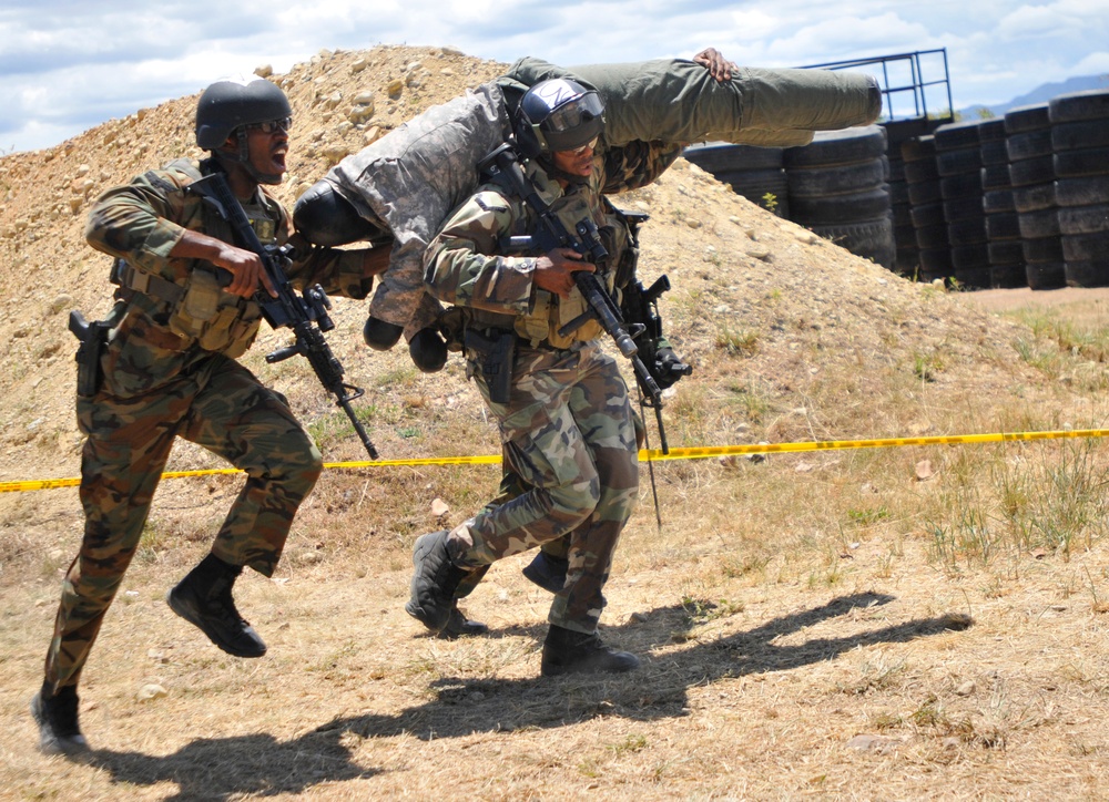 Assault and Obstacle Course close out final day of competition