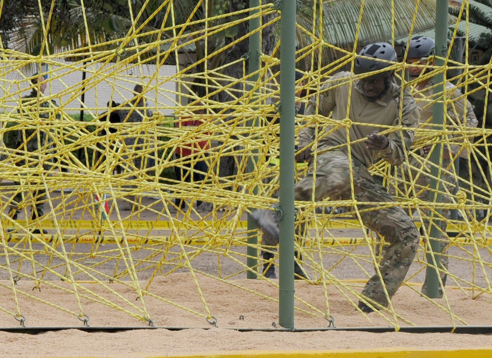 Assault and obstacle course close out final day of competition