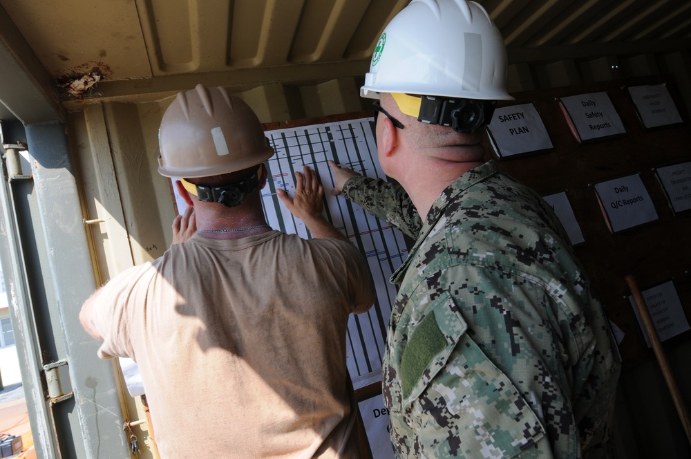 NMCB 1 Puts Final Touches on Projects in Japan