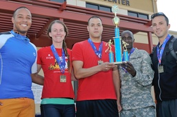 Fort Bliss Trifecta: MWR hosts Commander's Cup Aquathlon