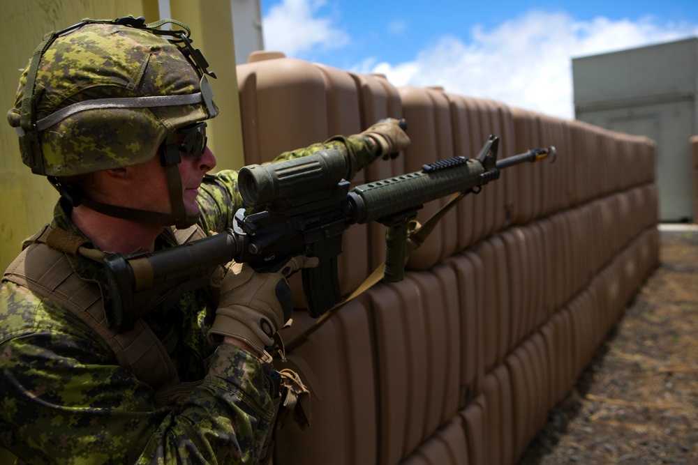 Canadian Army assaults through MOUT