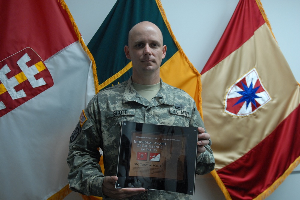 8th TSC NCO earns top Army safety award