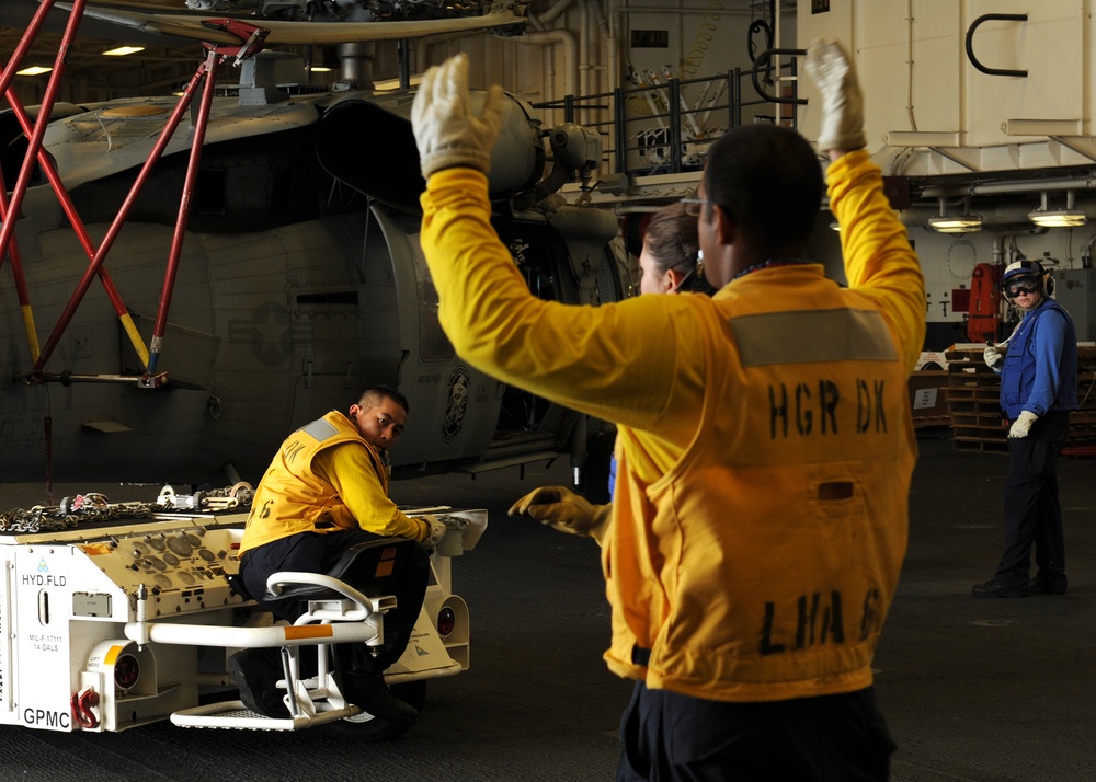 USS America operations