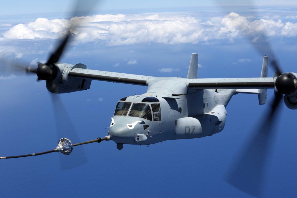VMM-163, Osprey aerial refuel
