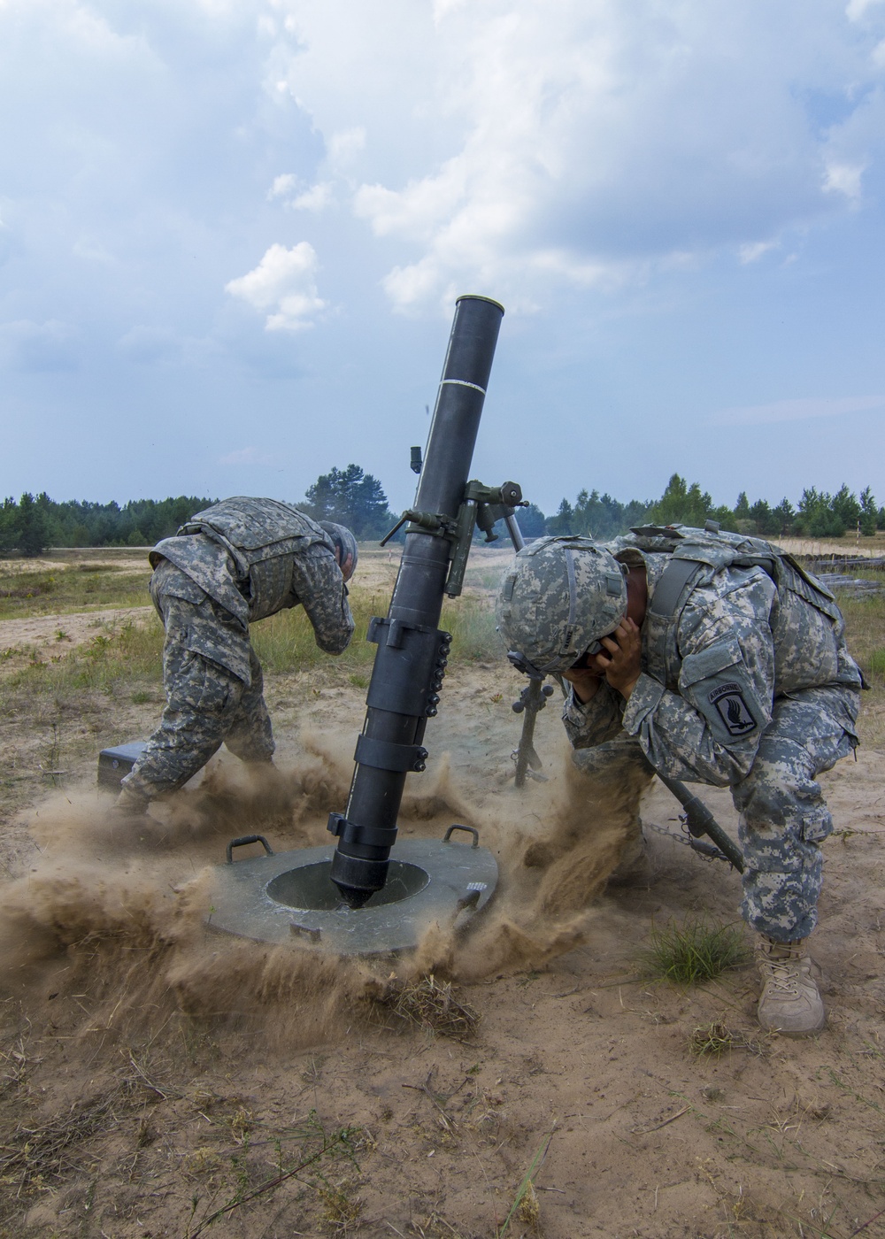 Paratroopers conduct missile, mortar live-fire exercise