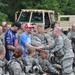National Guard visited by sports representatives