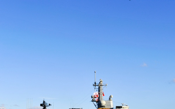 CNS Blanco Encalada completes sea phase of RIMPAC 2014