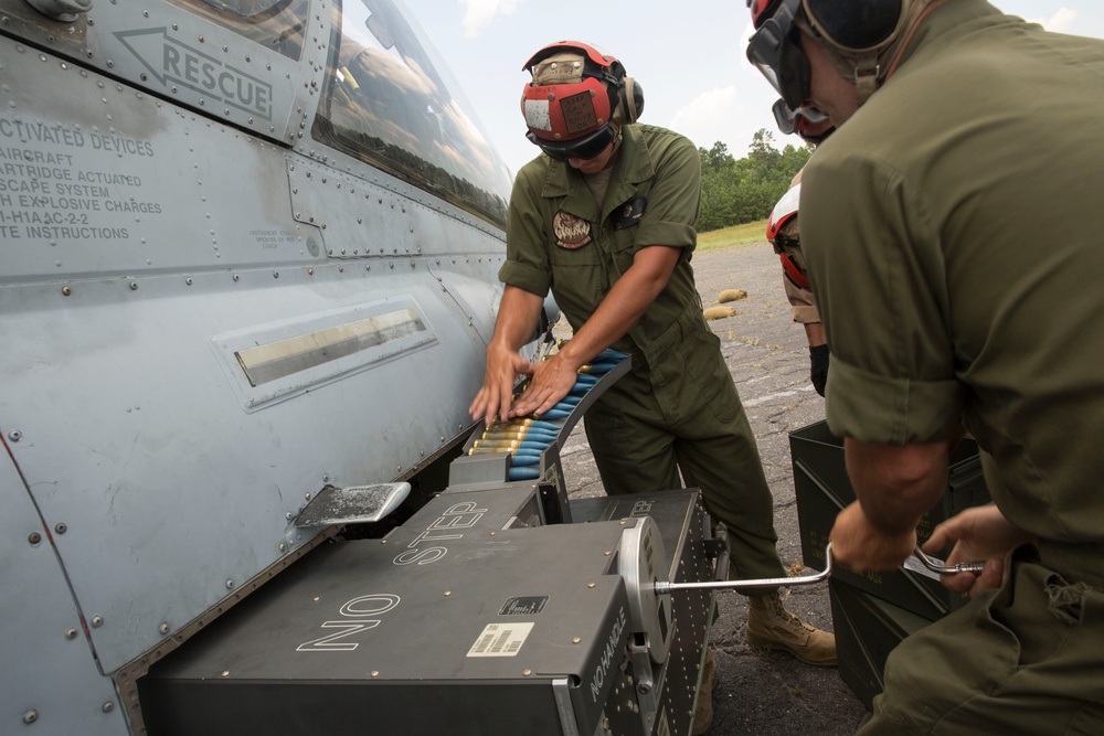 FARP provides nearby place for aircraft to refuel, reload