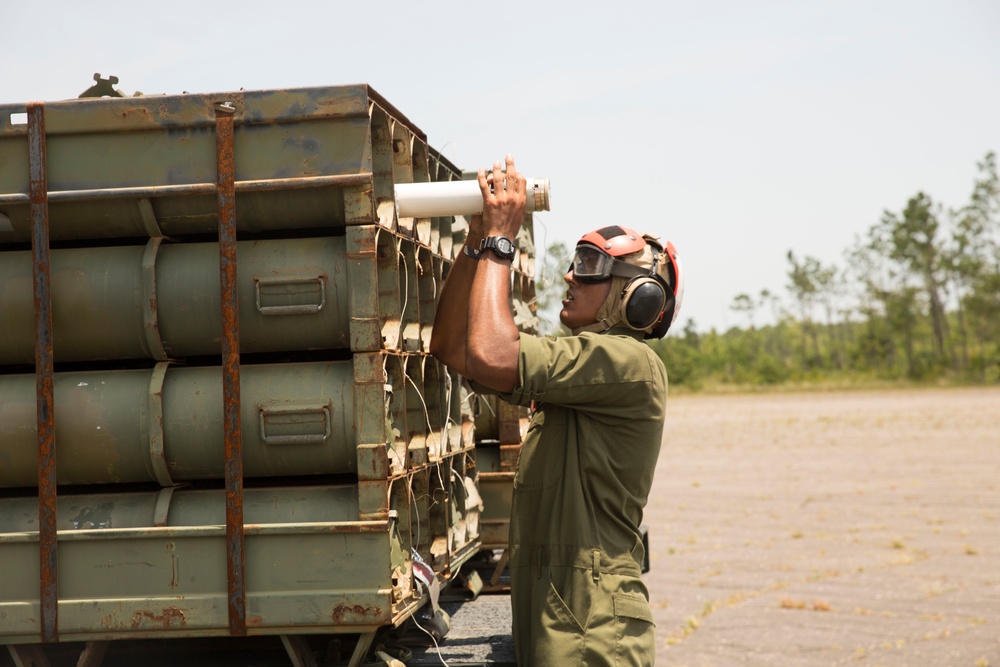 FARP provides nearby place for aircraft to refuel, reload