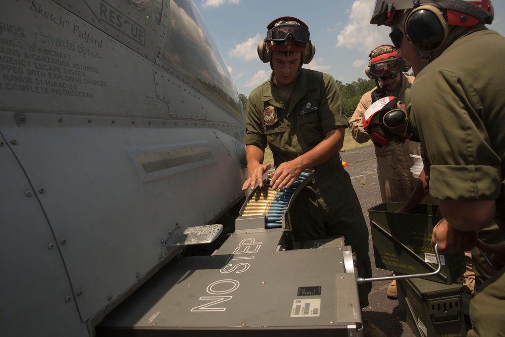 FARP provides nearby place for aircraft to refuel, reload