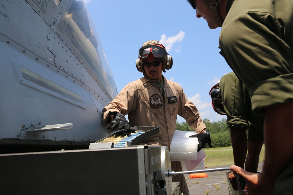 FARP provides nearby place for aircraft to refuel, reload