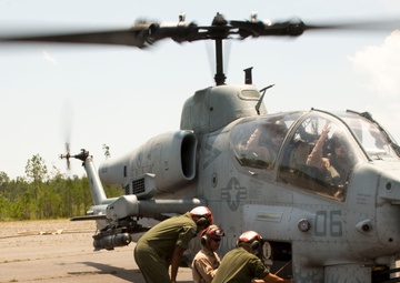 FARP provides nearby place for aircraft to refuel, reload