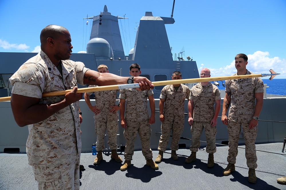 USS San Diego conducts Corporals' Course