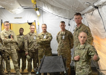 250th FST sets up portable hospital to demonstrate life-saving capabilities