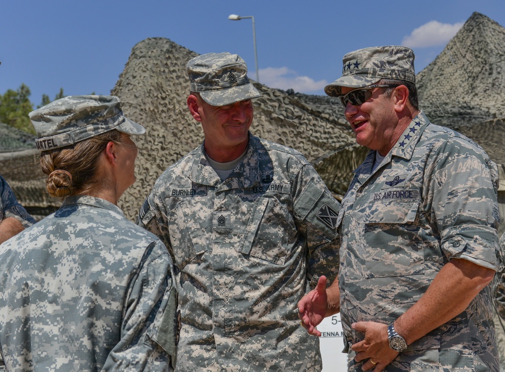Gen. Philip M. Breedlove visits 'boots on the ground'