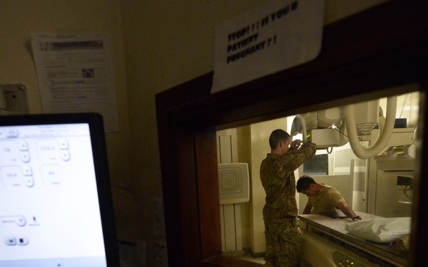 Combat Radiologists: They see right through you