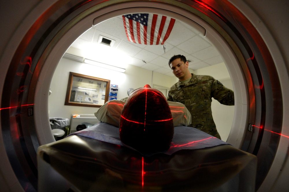 Combat radiologists: They see right through you