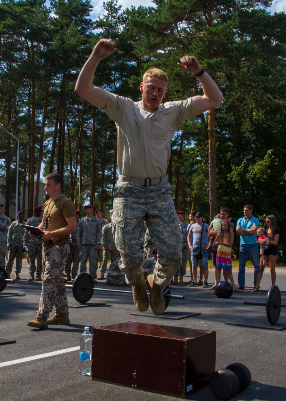 Latvian, US Soldiers celebrate local military history