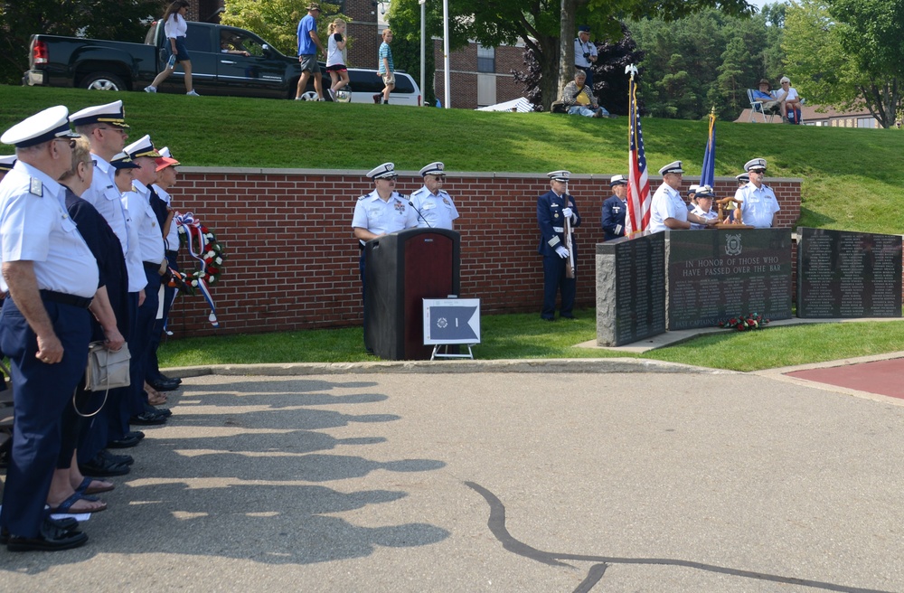 USCG Auxliary memorial service