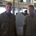 2nd MLG Commanding General and Sgt. Maj. visit S.S. Wright