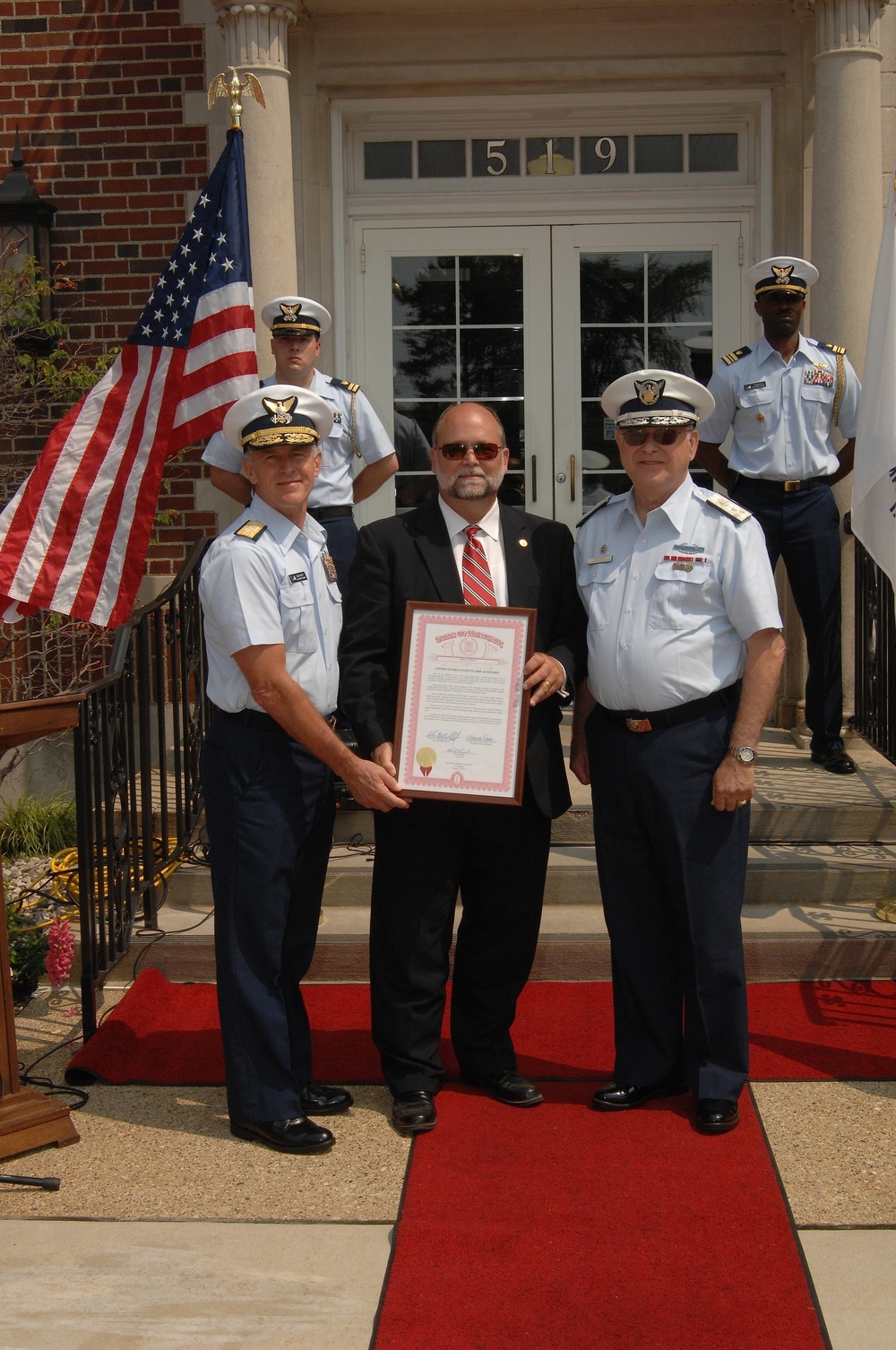 Coast Guard Auxiliary honored with Coast Guard Festival 'Point of History'
