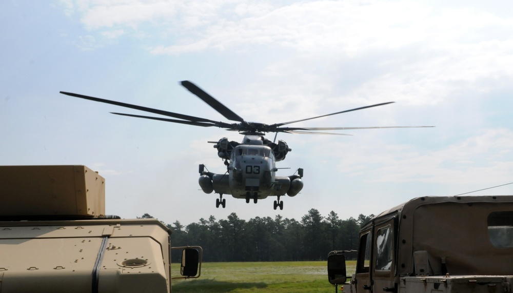 OSW 2014 helicopter airlift support operations