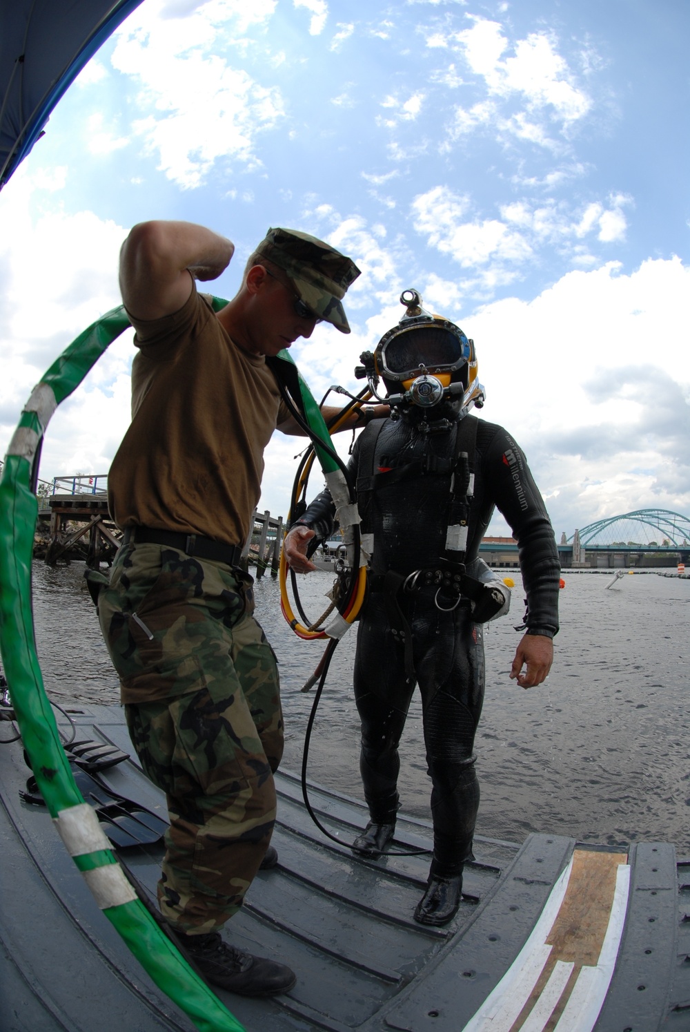 Raising the sunken former Soviet submarine Juliett 484