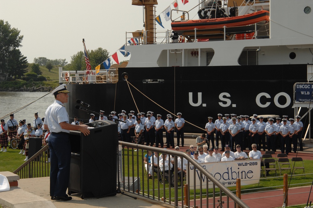 National Coast Guard Memorial Service in Grand Haven, Mich.