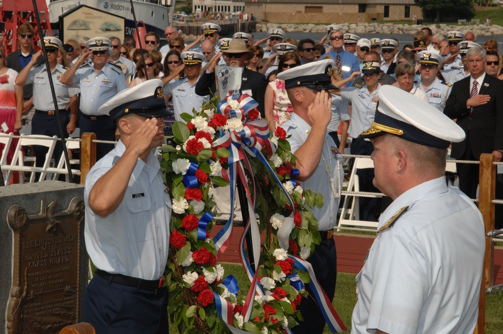 National Coast Guard Memorial Service in Grand Haven, Mich.