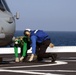 USS Green Bay flight operations
