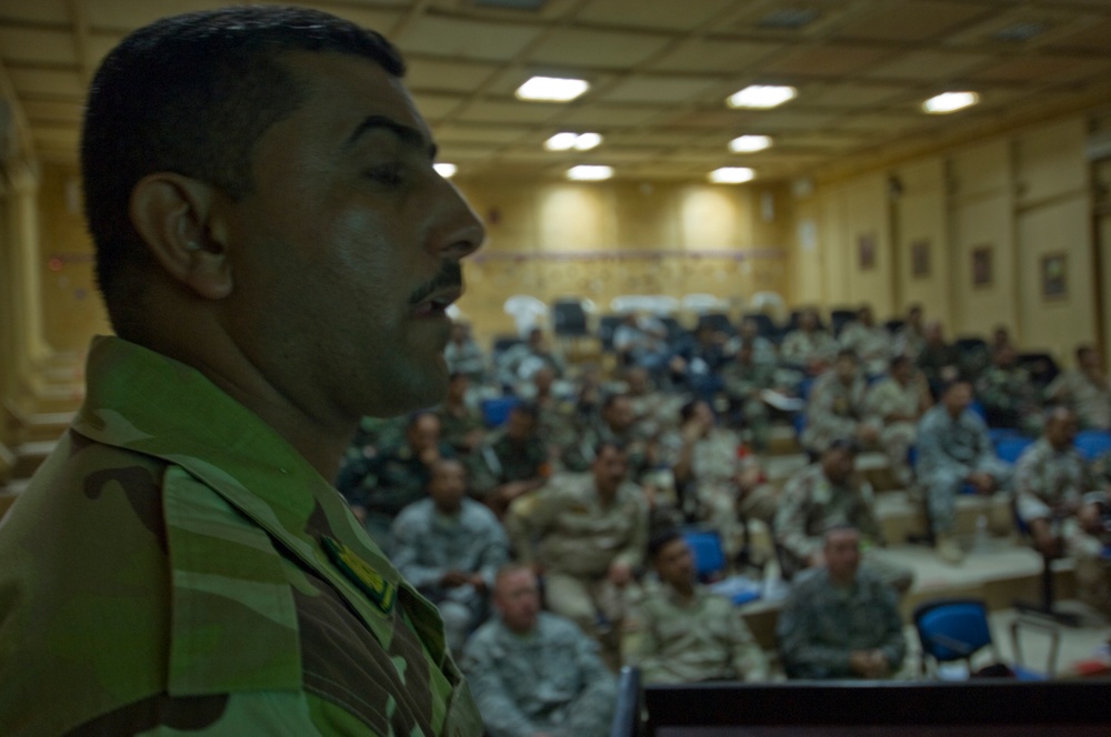 Iraqi Sergeant Major Symposium