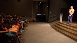 Local Marine and Commanding General Speak to Seattle Youth [Image 1 of 2]