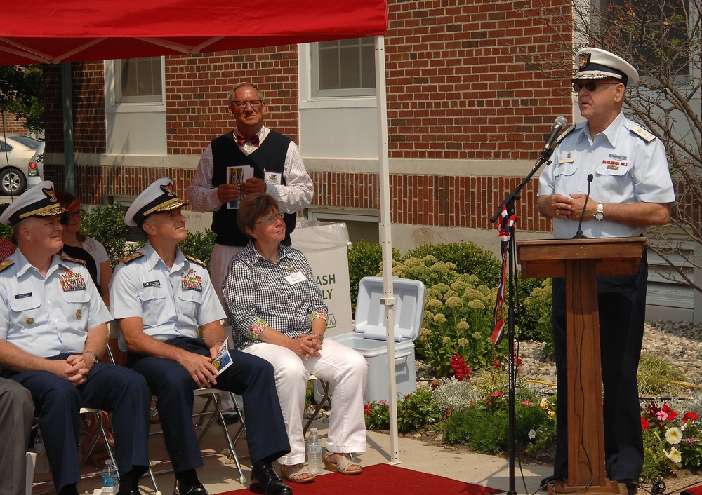 Coast Guard Auxiliary honored on city of Grand Haven's 'Walk of Coast Guard History'