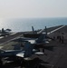 USS George H.W. Bush flight deck operations