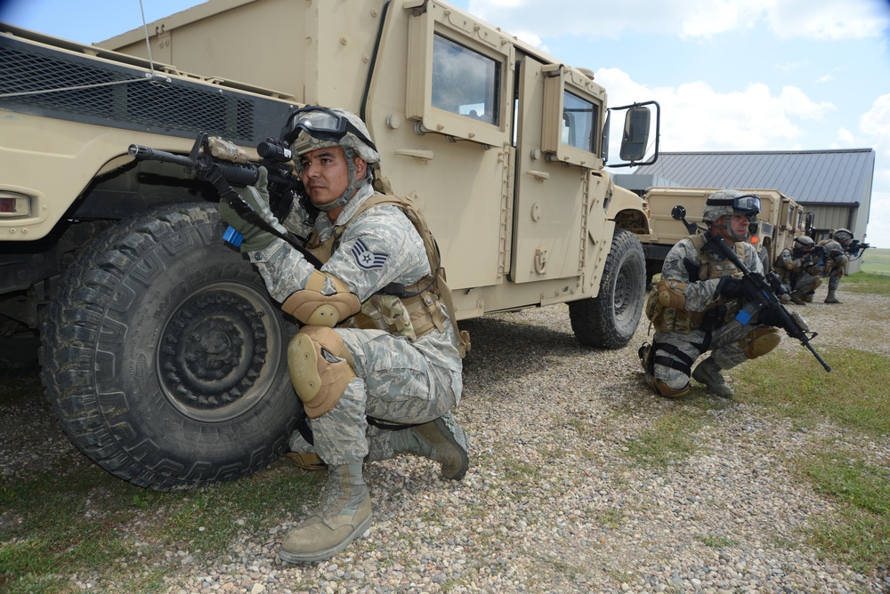 Camp Gilbert training