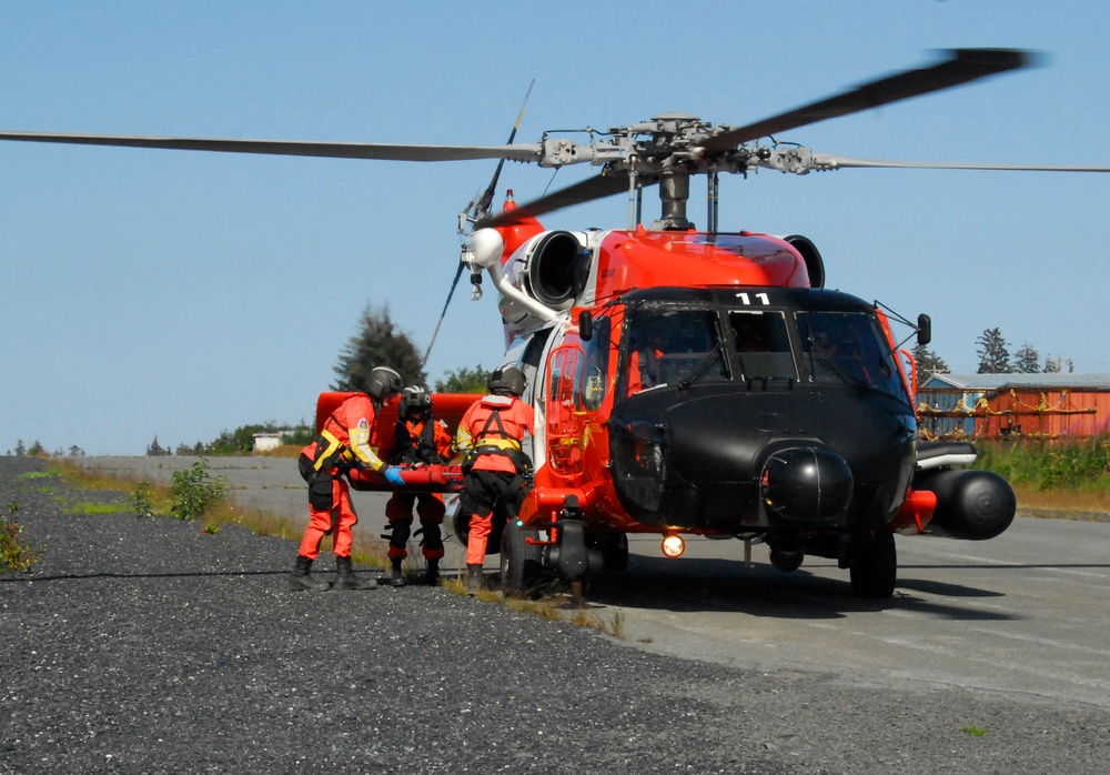 Coast Guard medevacs injured woman in Kodiak, Alaska