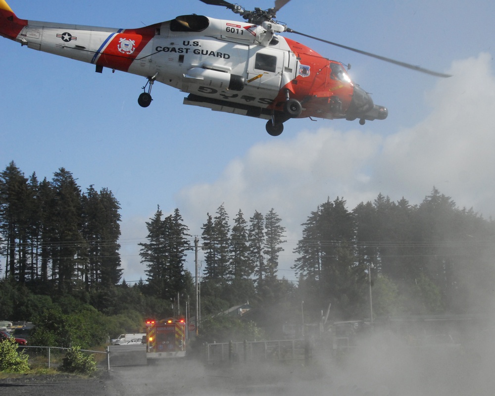 Coast Guard medevacs injured woman in Kodiak, Alaska