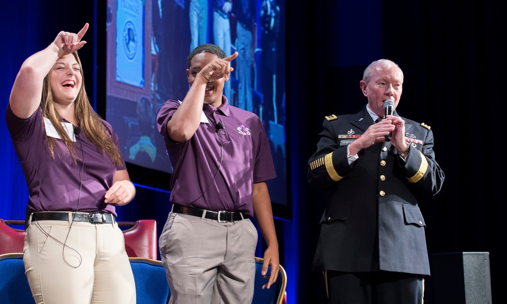CJCS and his wife open the 2014 National Training Seminar