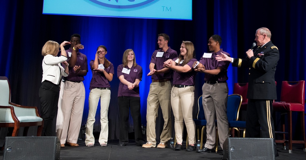 CJCS and his wife open the 2014 National Training Seminar