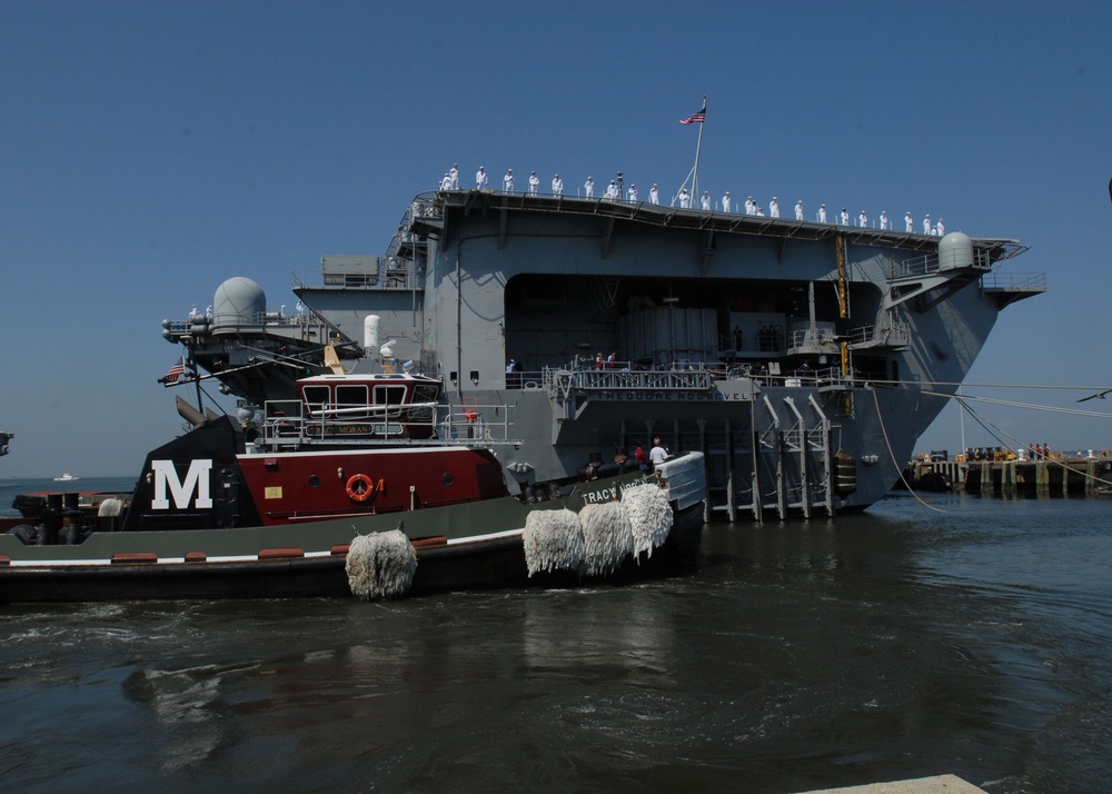 USS Theodore Roosevelt operations