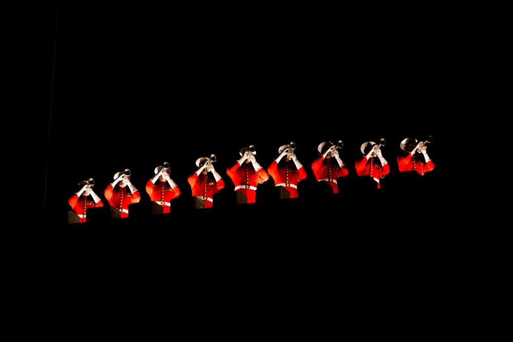 Rooftop Buglers from &quot;The Commandant's Own