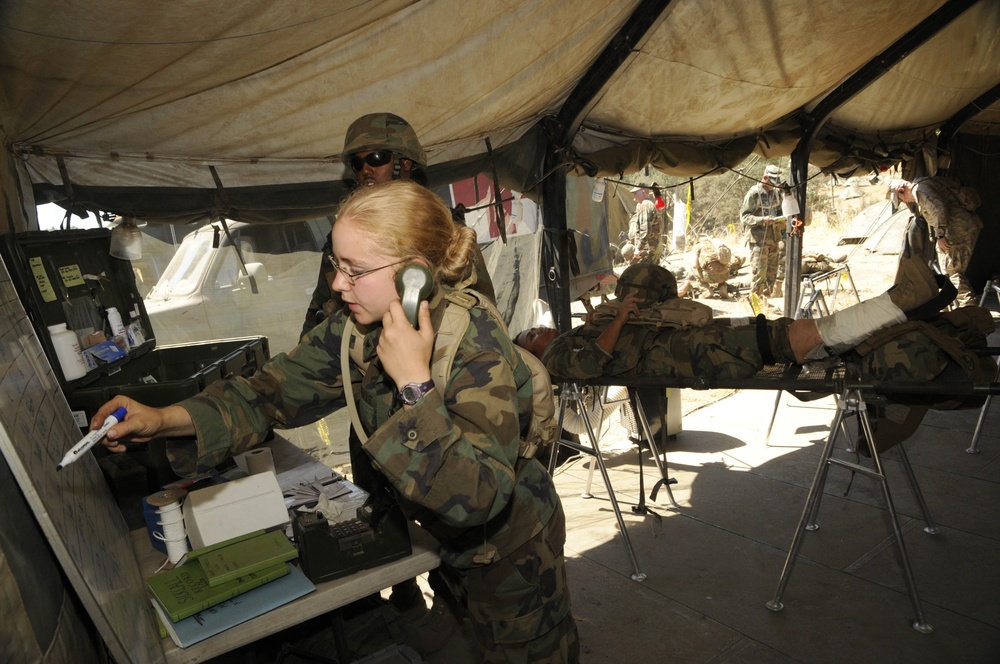 Battalion aid station