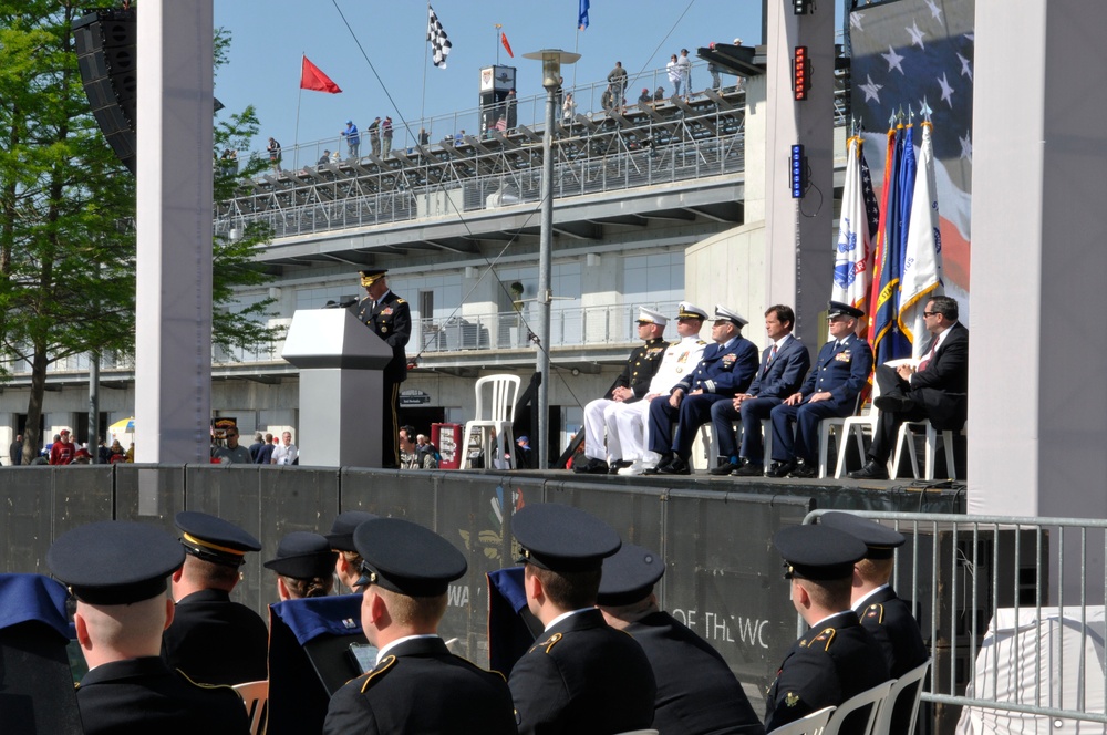 Mass enlistment at Indy Speedway