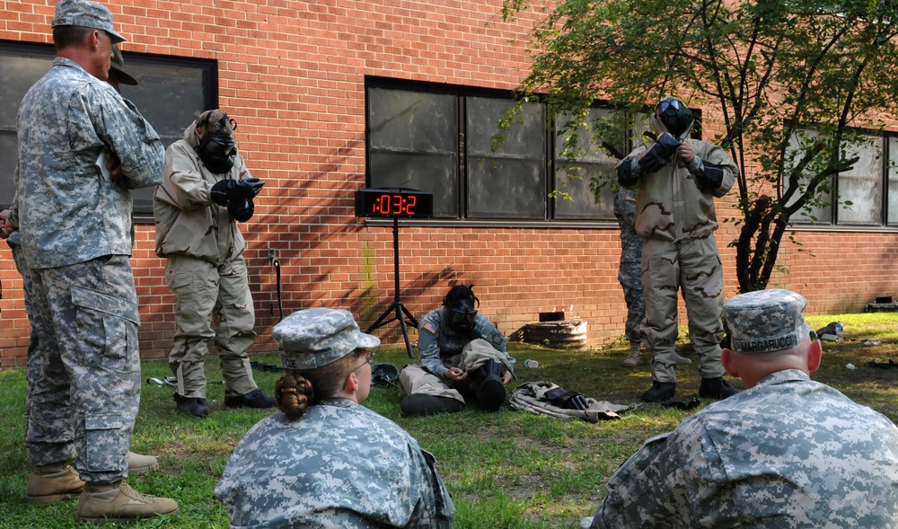 OSW 2014 NBC MOPP test for the German Armed Forces Proficiency Badge