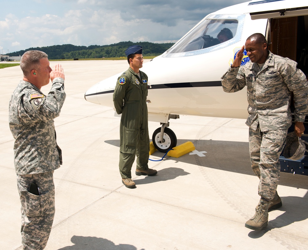 AMC commander visits West Virginia